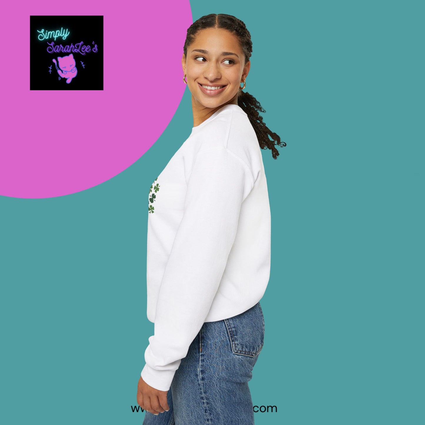 One Lucky Nanny Unisex Heavy Blend™ Crewneck Sweatshirt