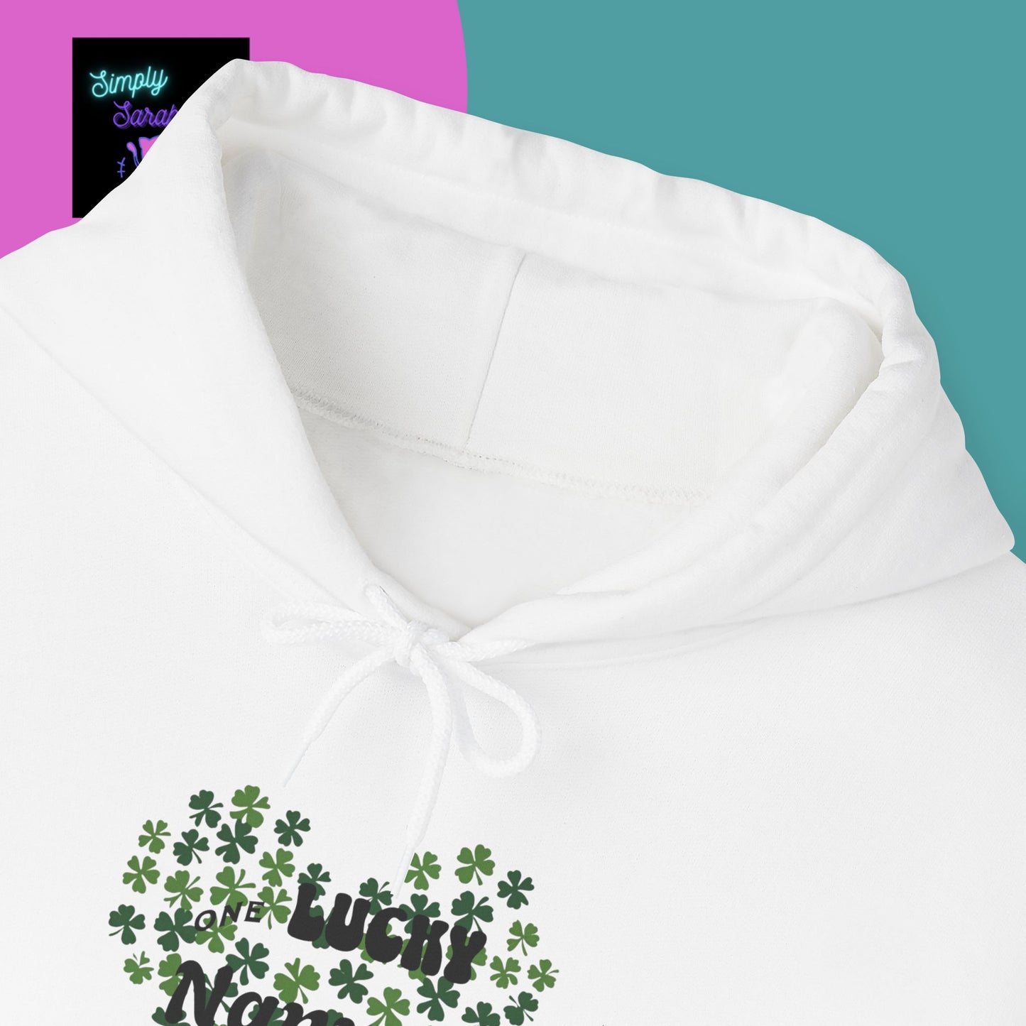 One Lucky Nanny Unisex Heavy Blend™ Hooded Sweatshirt