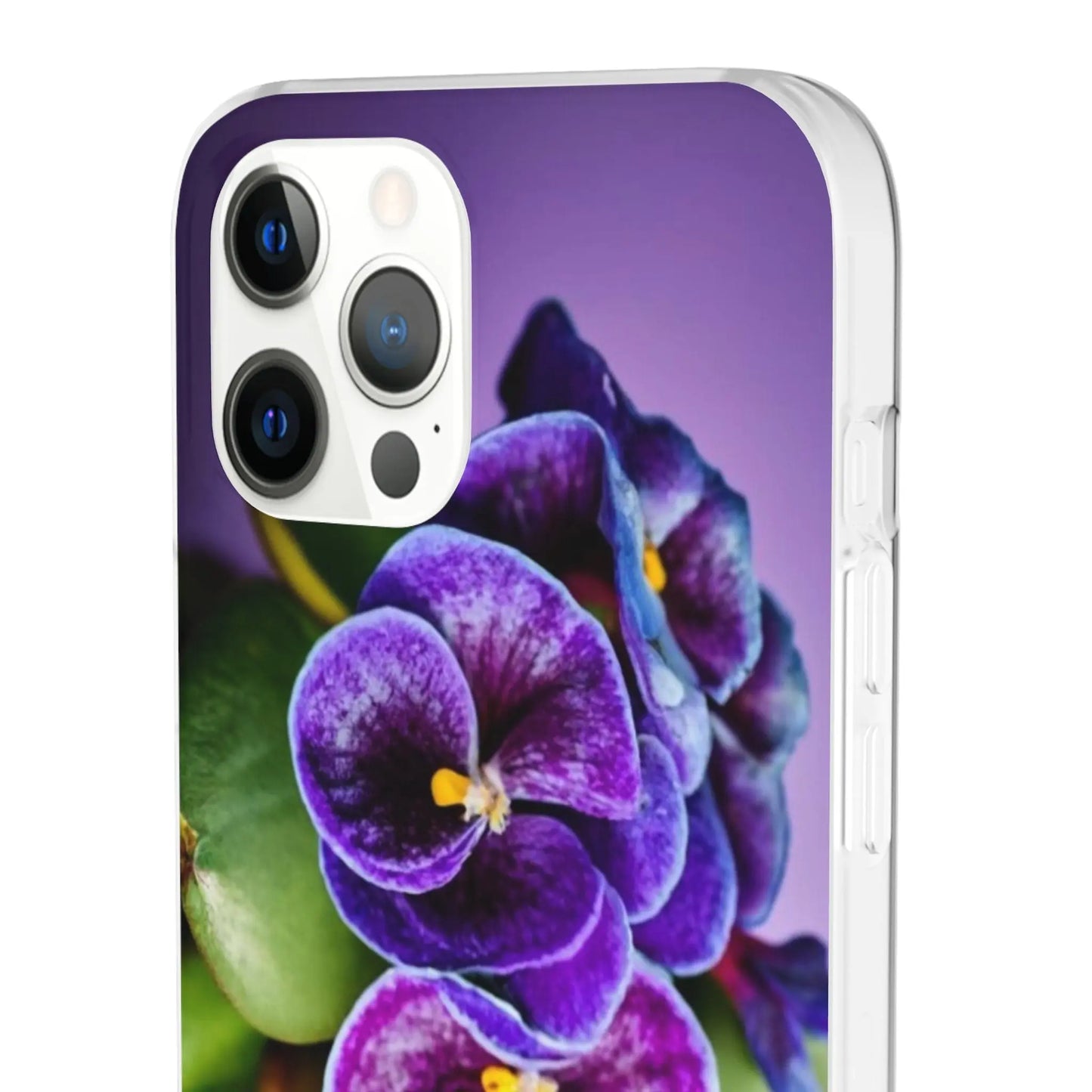 African Violet photo on Flexi Cases - Version 1 *Custom for Susan