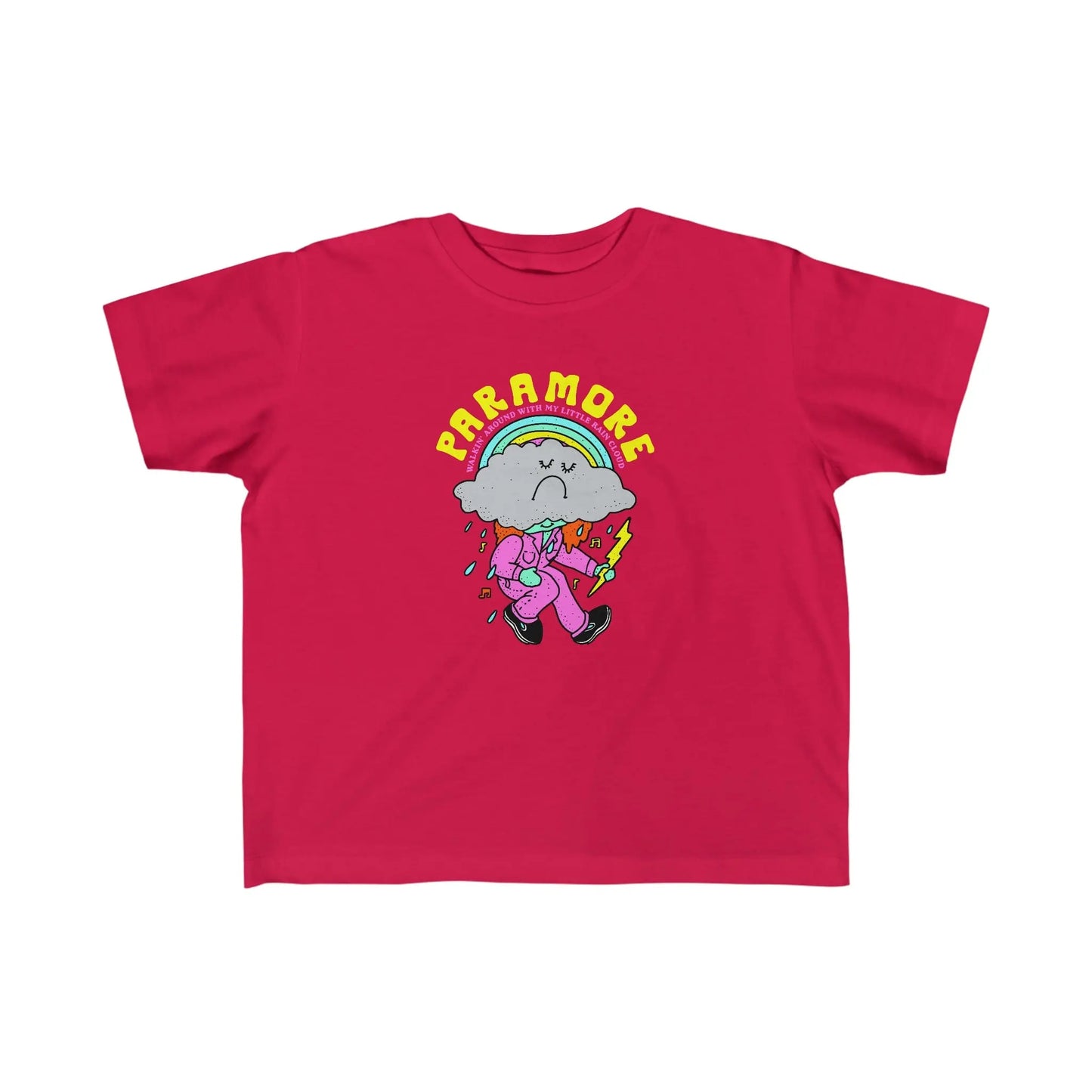 Custom Cloudy shirt for Birdy-Bird Toddler's Fine Jersey Tee