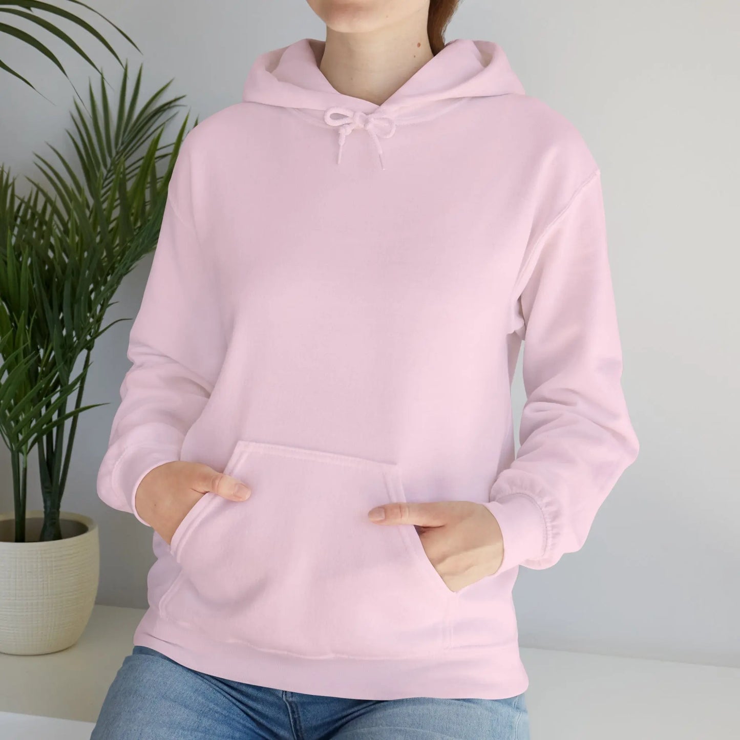 It's OK - inspirational talk - (back only) Unisex Heavy Blend Hooded Sweatshirt