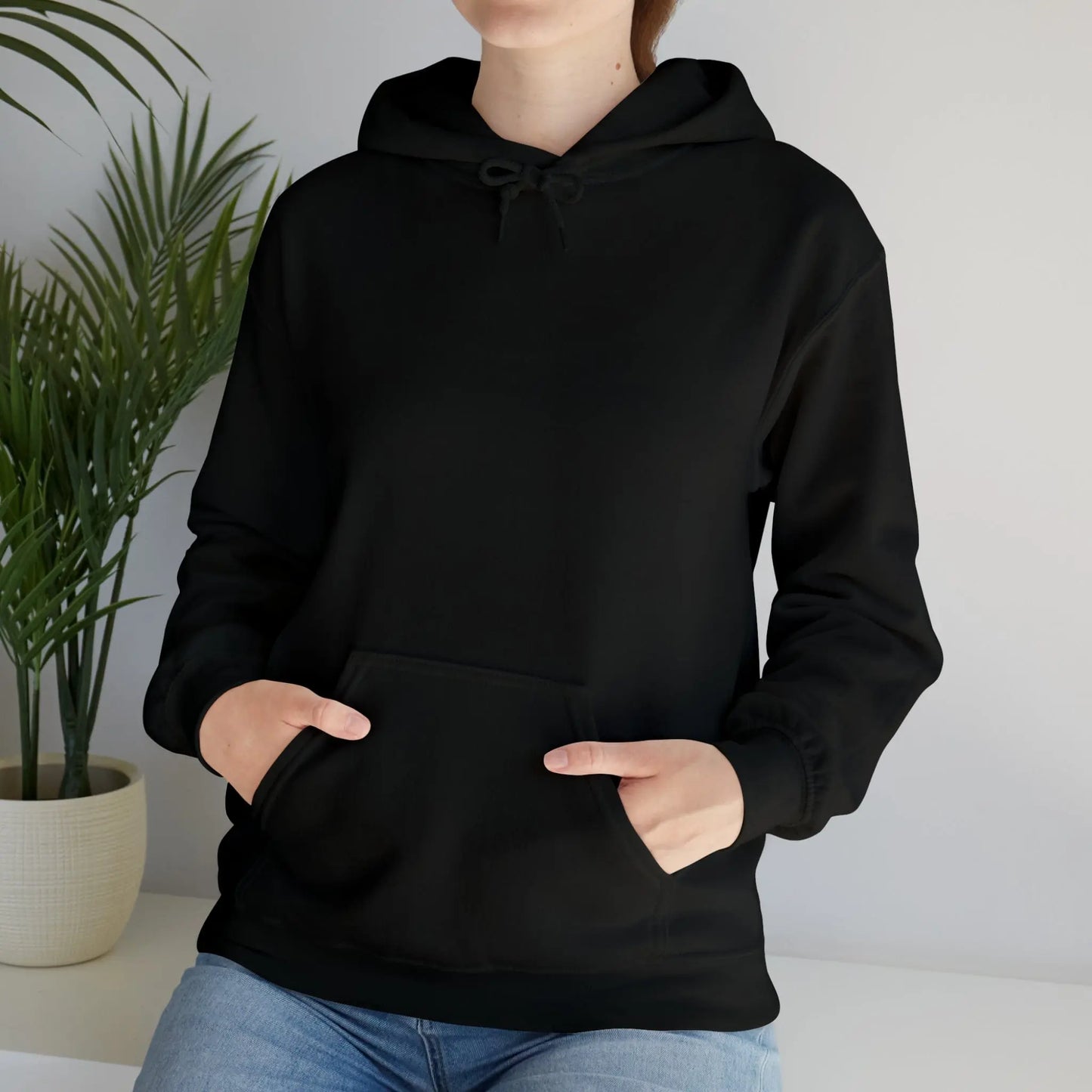 It's OK - inspirational talk - (back only) Unisex Heavy Blend Hooded Sweatshirt