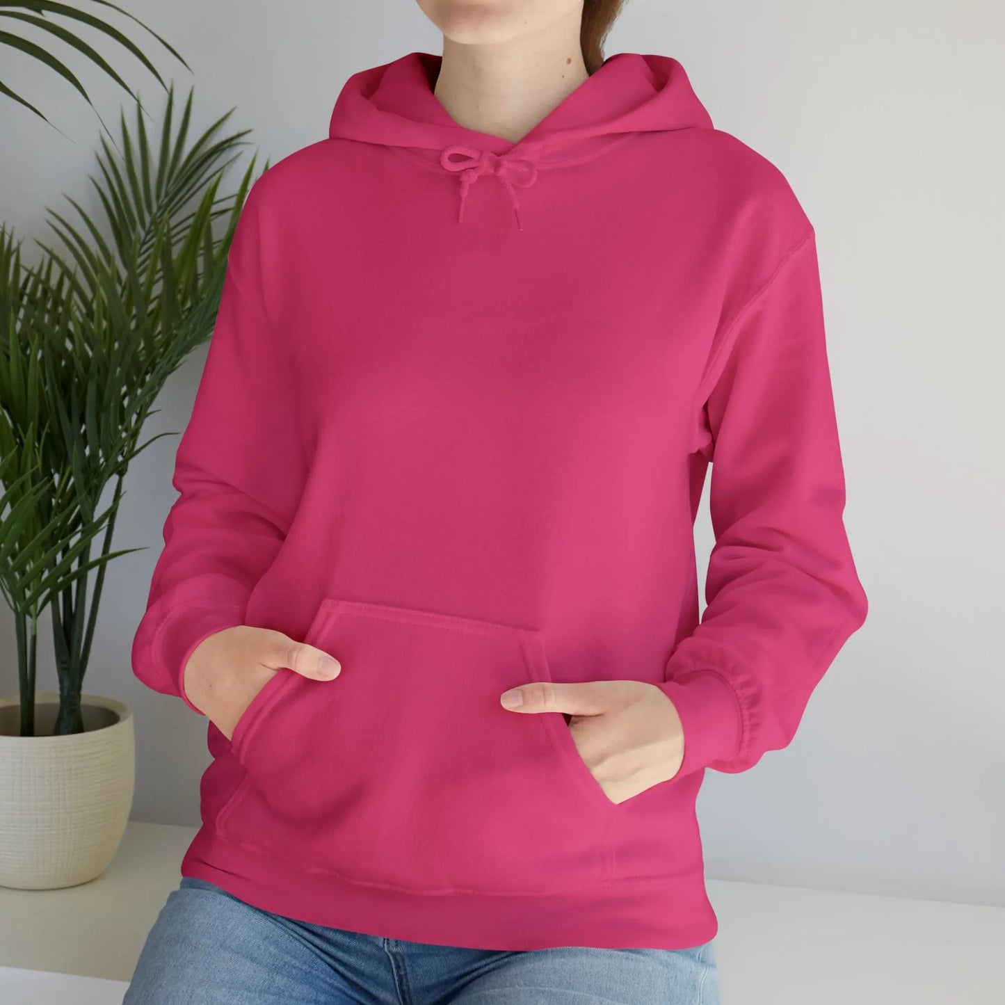 It's OK - inspirational talk - (back only) Unisex Heavy Blend Hooded Sweatshirt
