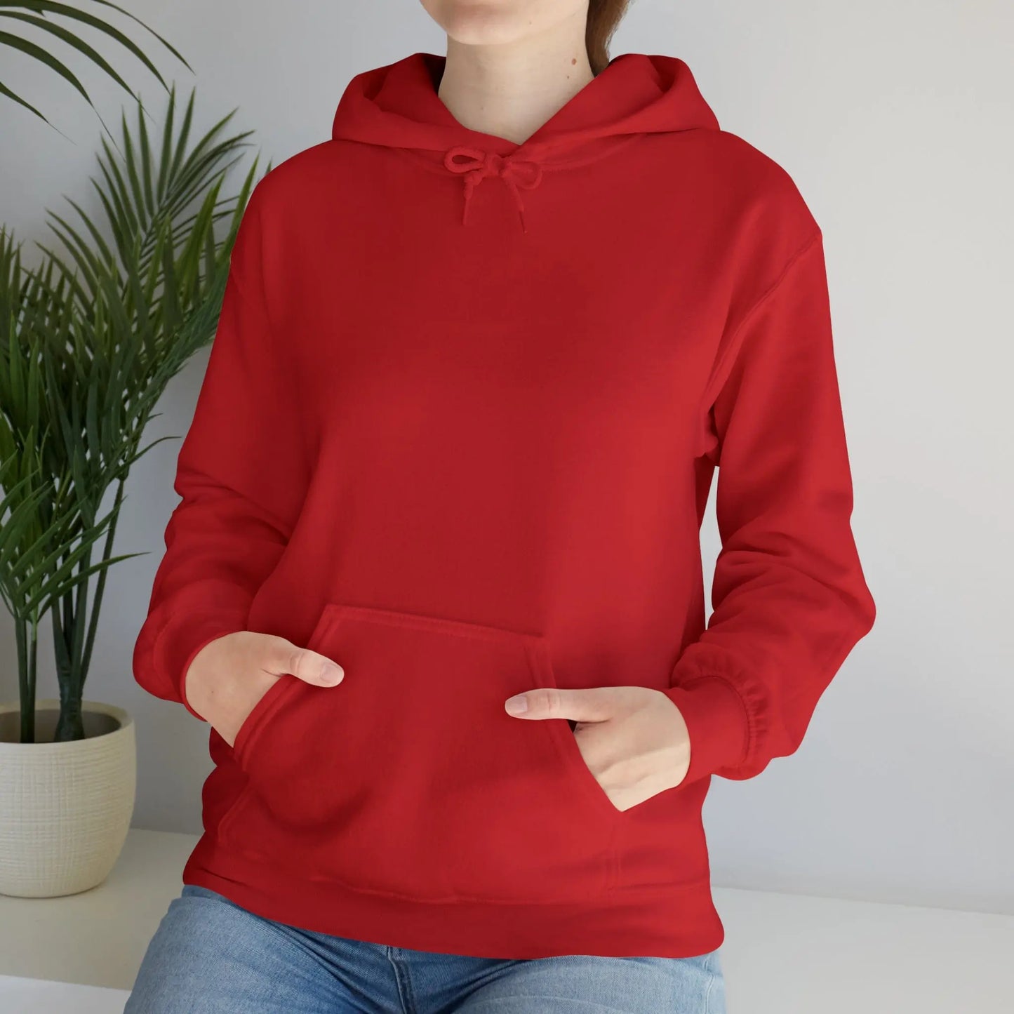 It's OK - inspirational talk - (back only) Unisex Heavy Blend Hooded Sweatshirt