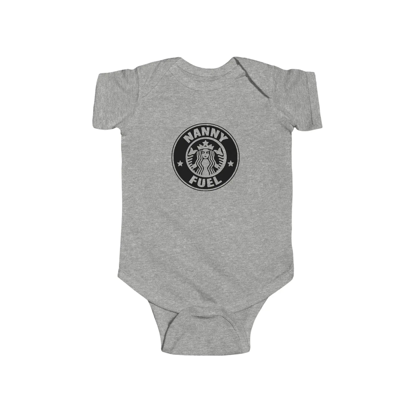 Nanny Fuel Coffee Lover's Infant Fine Jersey Bodysuit