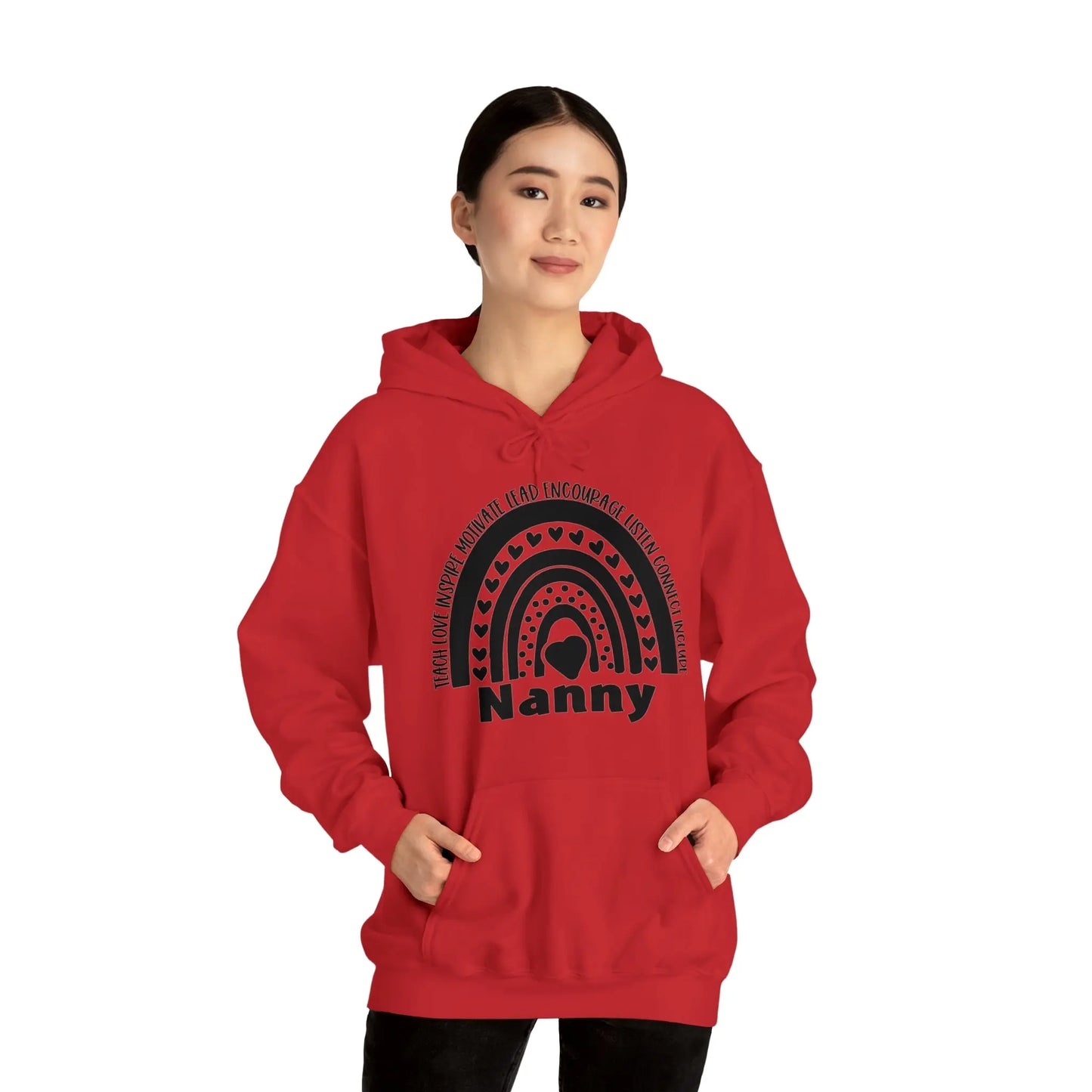 Nanny Rainbow Unisex Heavy Blend Hooded Sweatshirt