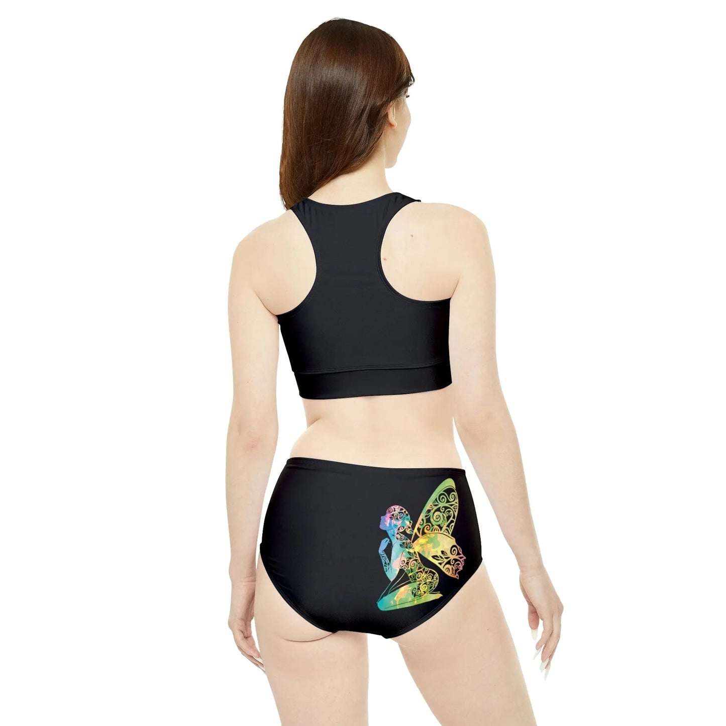 Rainbow Broken Fairy, Fae Sporty Bikini Set