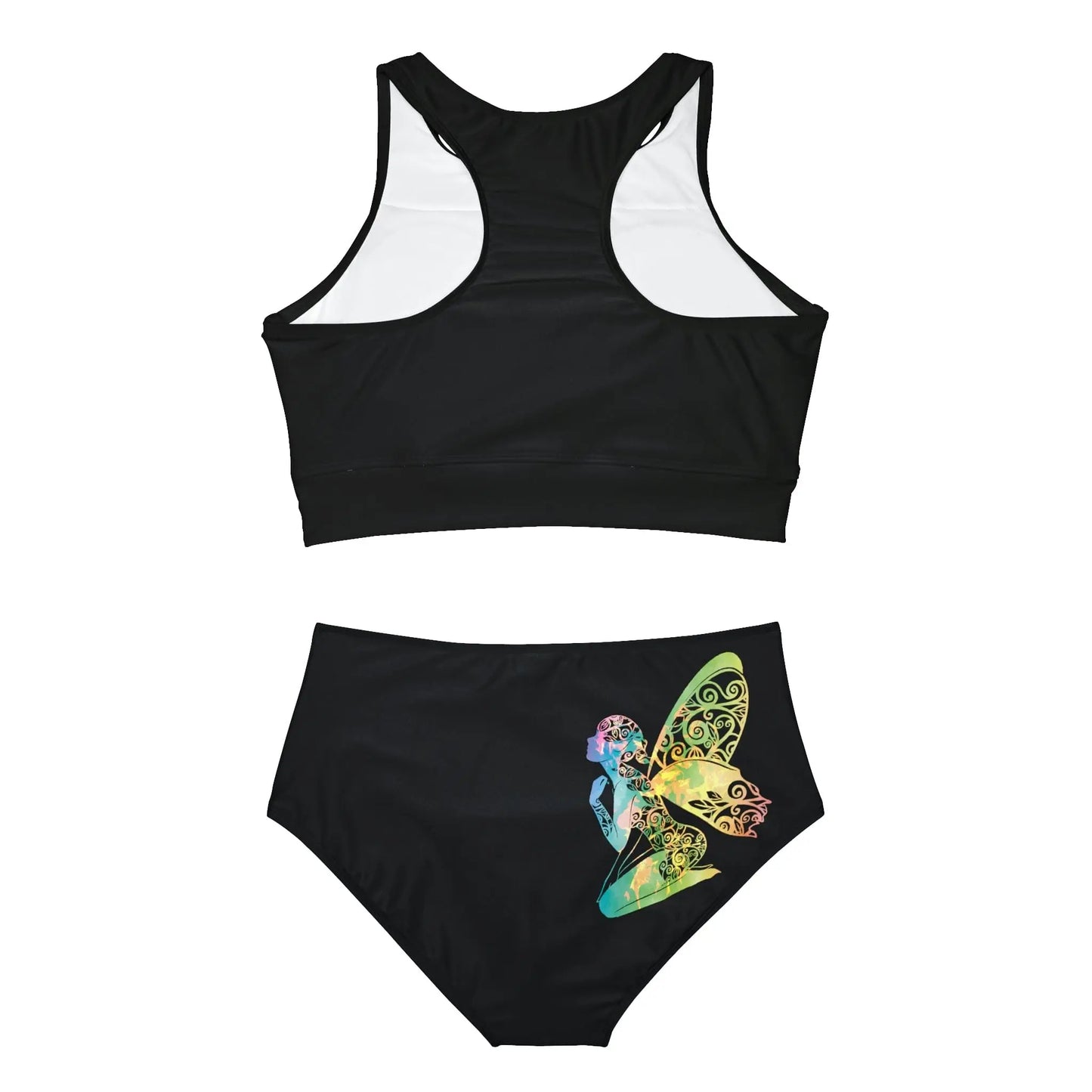 Rainbow Broken Fairy, Fae Sporty Bikini Set
