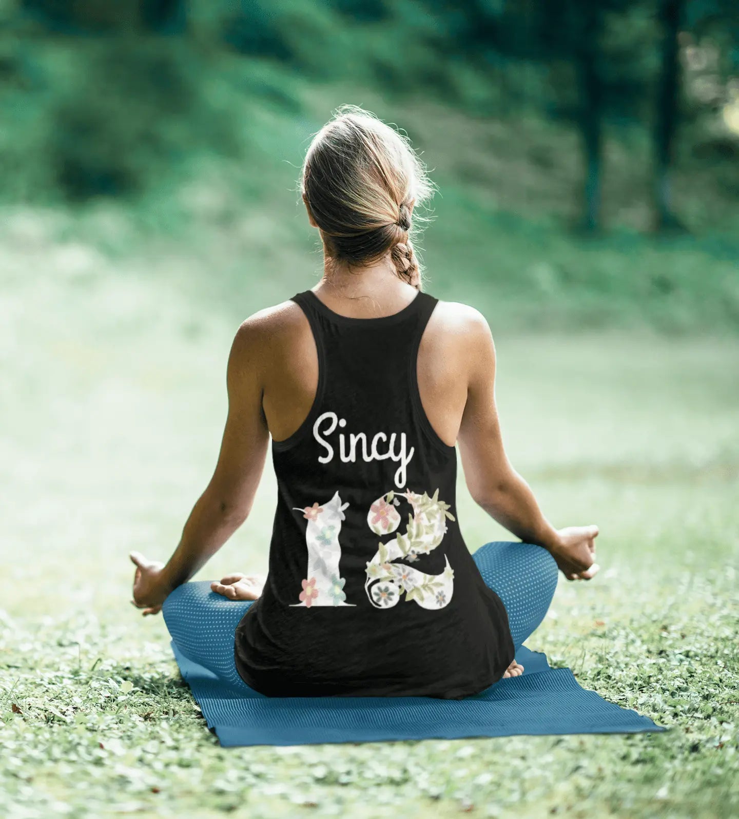Sincy 12 *Custom tank for Elysha* Standard Racerback Tanktop