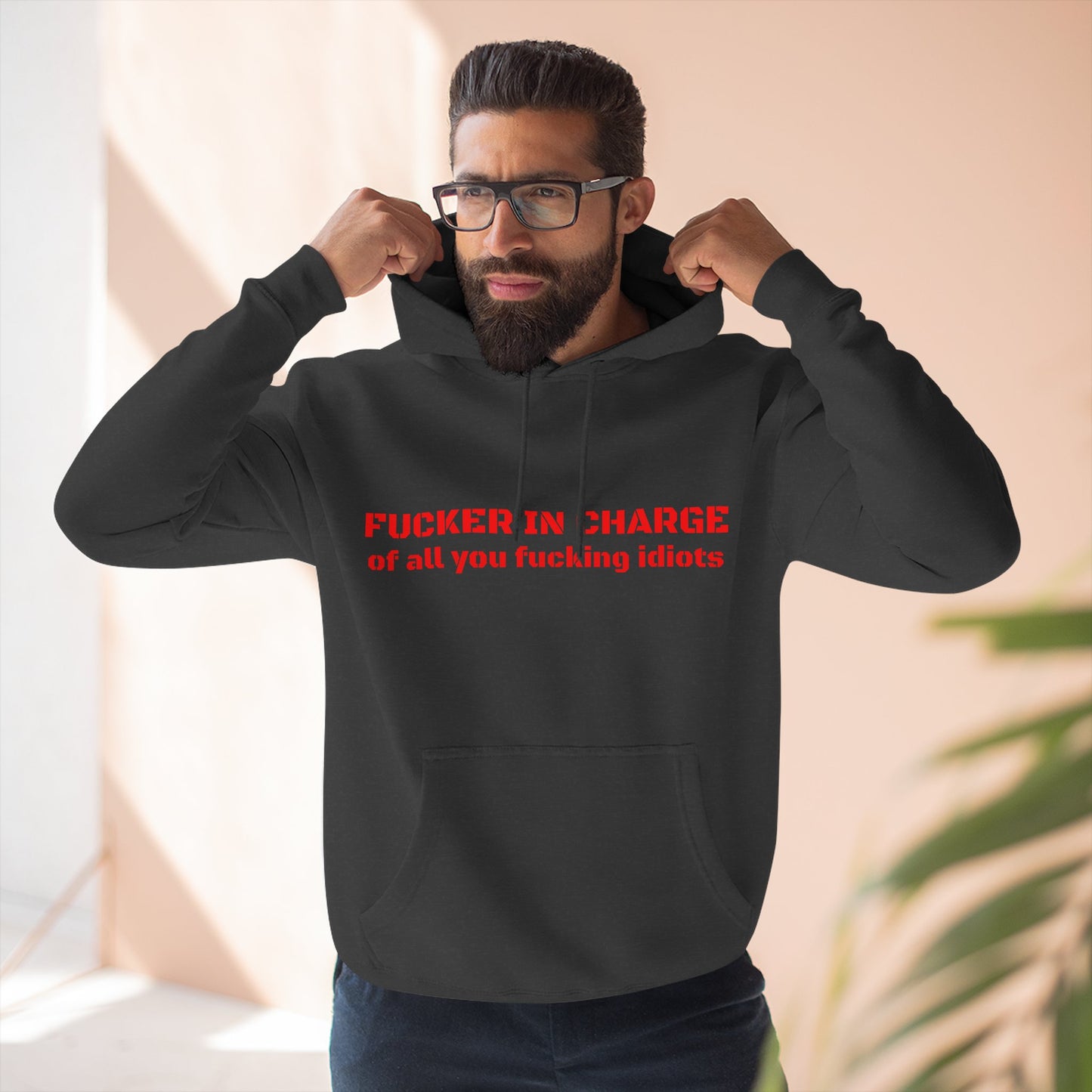 Custom Hoodie for Rayane Three-Panel Fleece Hoodie