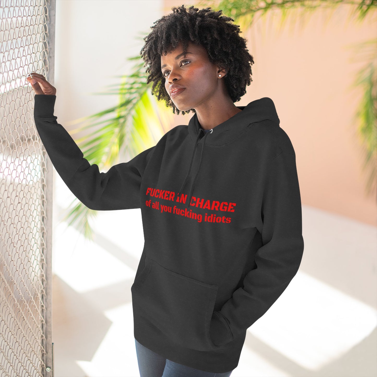 Custom Hoodie for Rayane Three-Panel Fleece Hoodie