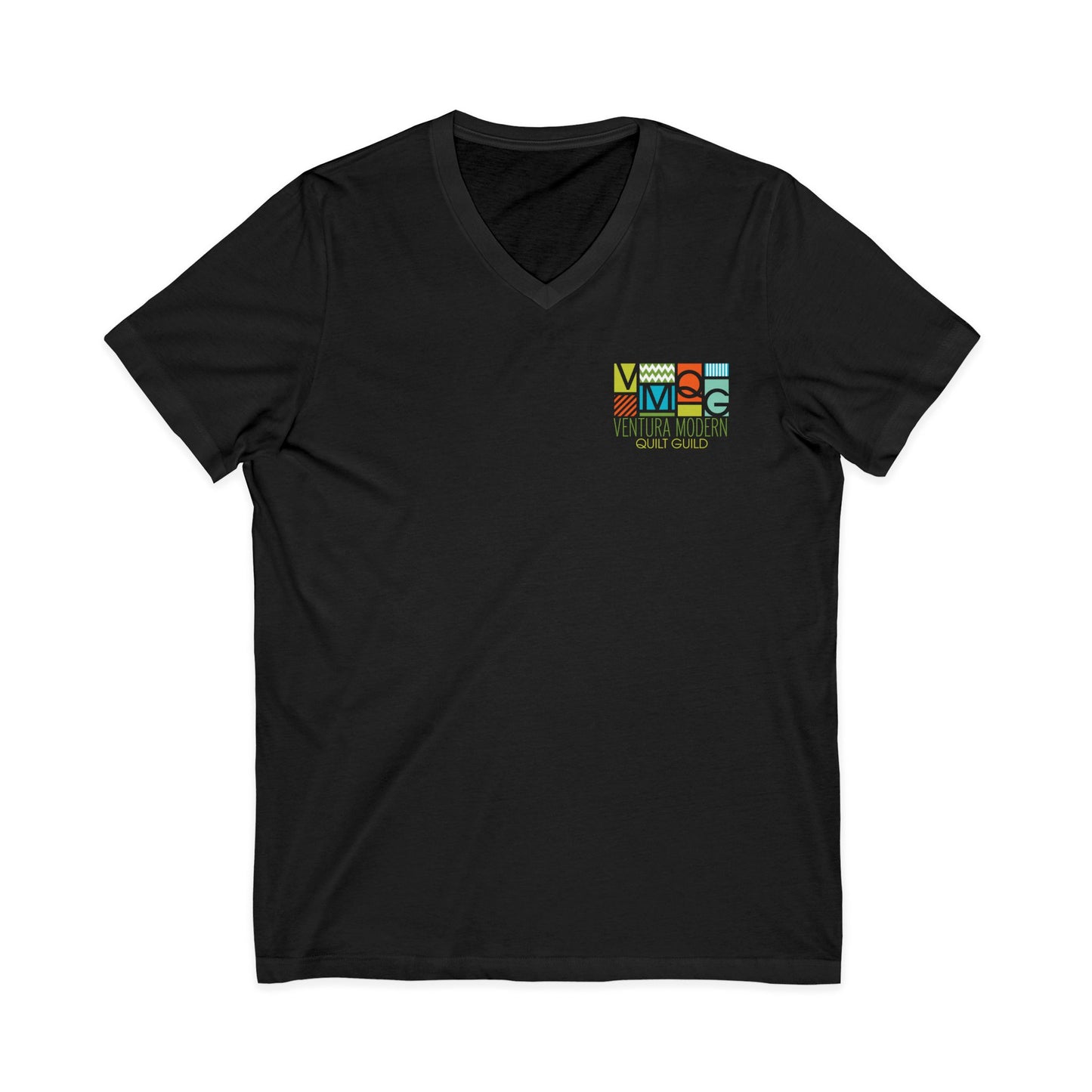 VMQG Unisex Jersey Short Sleeve V-Neck Tee
