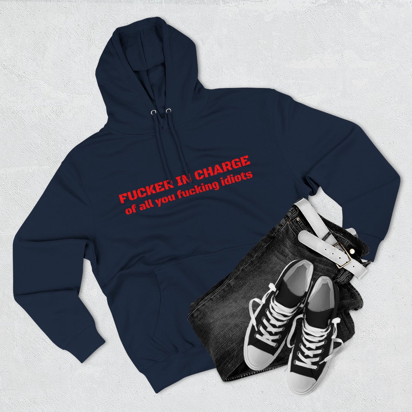 Custom Hoodie for Rayane Three-Panel Fleece Hoodie