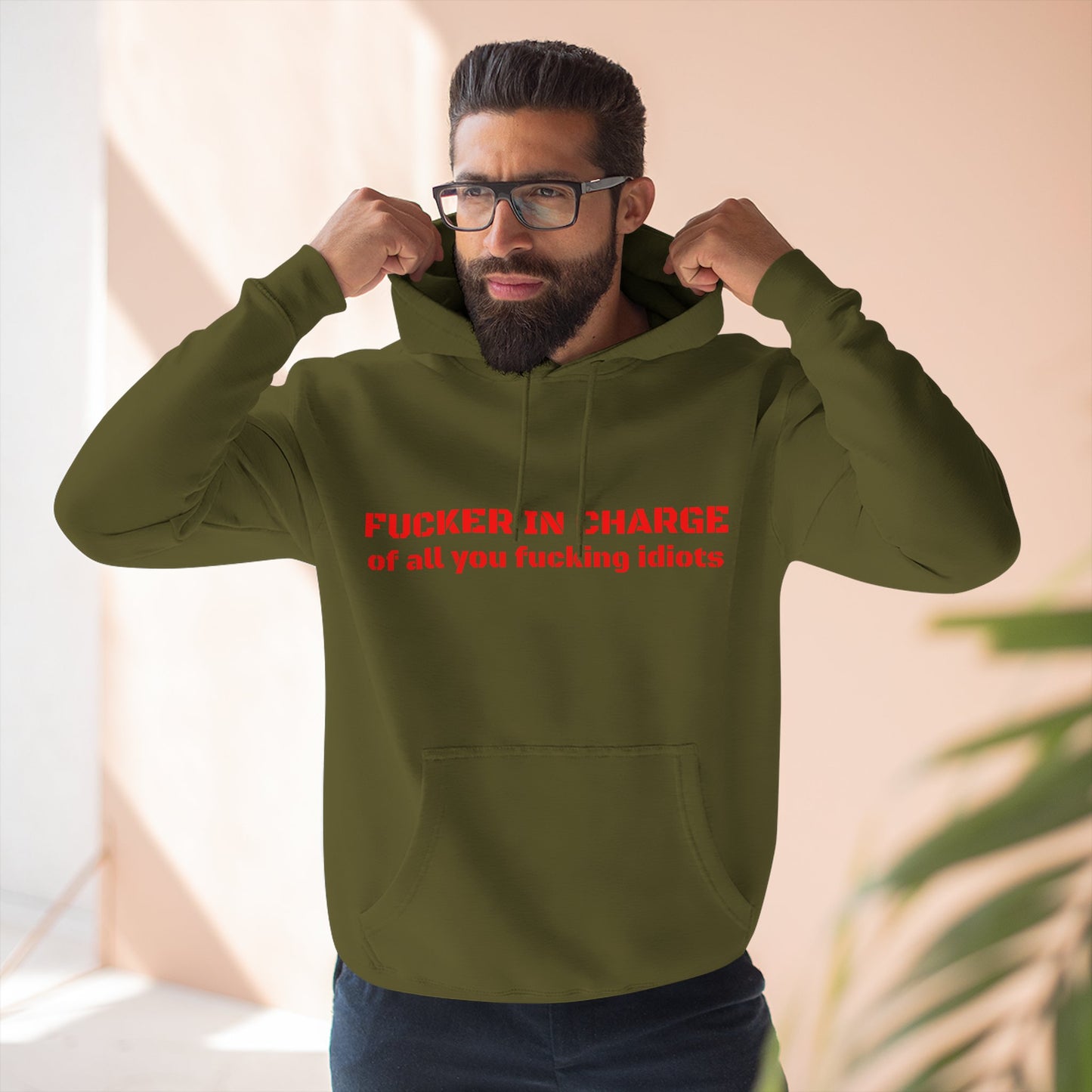 Custom Hoodie for Rayane Three-Panel Fleece Hoodie