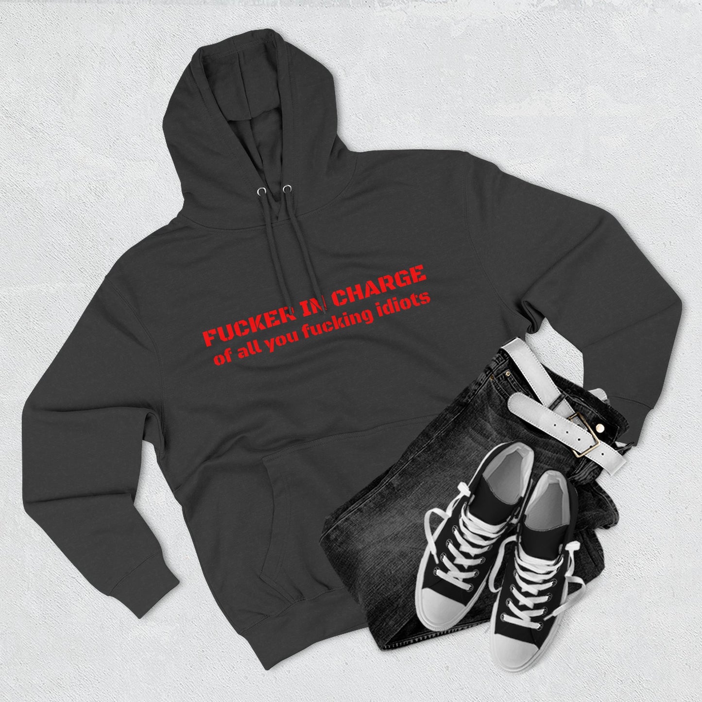 Custom Hoodie for Rayane Three-Panel Fleece Hoodie