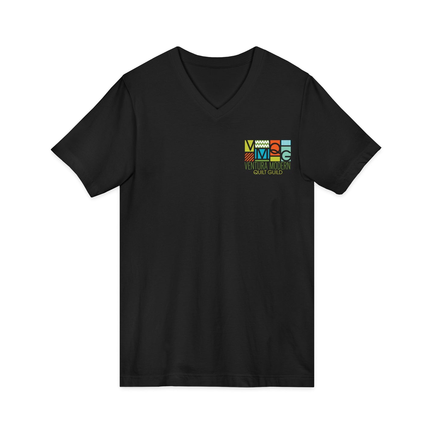 VMQG Unisex Jersey Short Sleeve V-Neck Tee