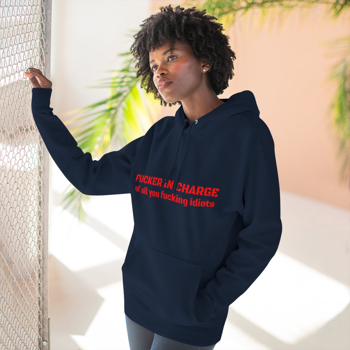 Custom Hoodie for Rayane Three-Panel Fleece Hoodie