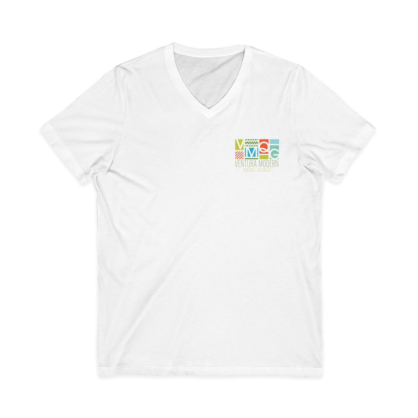 VMQG Unisex Jersey Short Sleeve V-Neck Tee