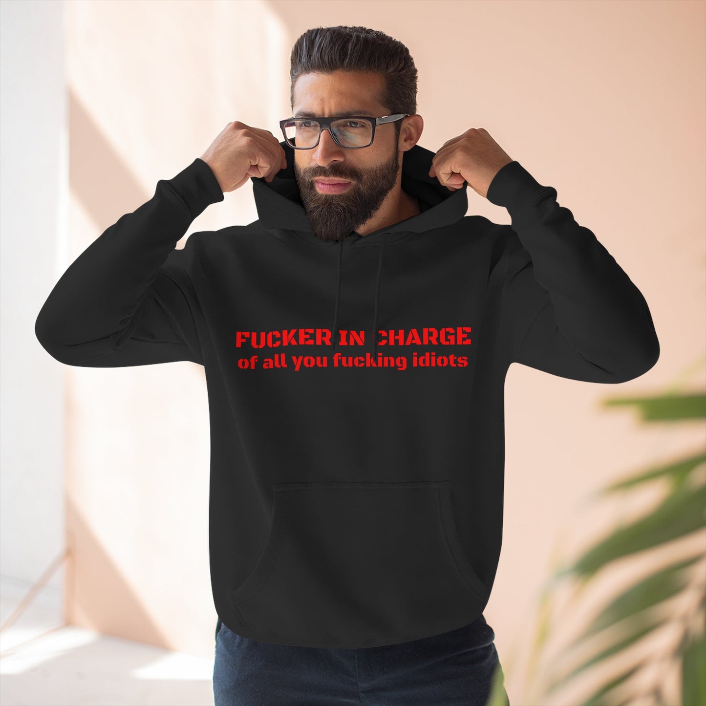 Custom Hoodie for Rayane Three-Panel Fleece Hoodie