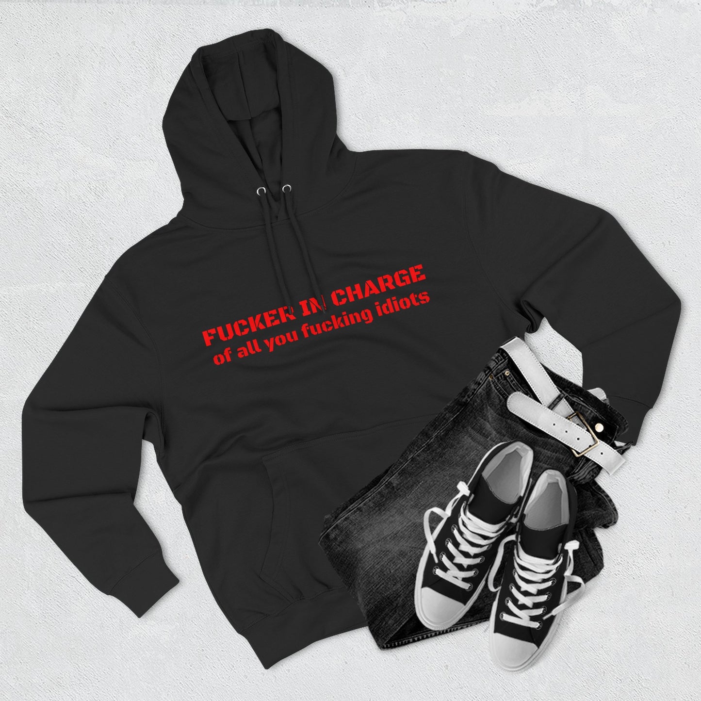 Custom Hoodie for Rayane Three-Panel Fleece Hoodie