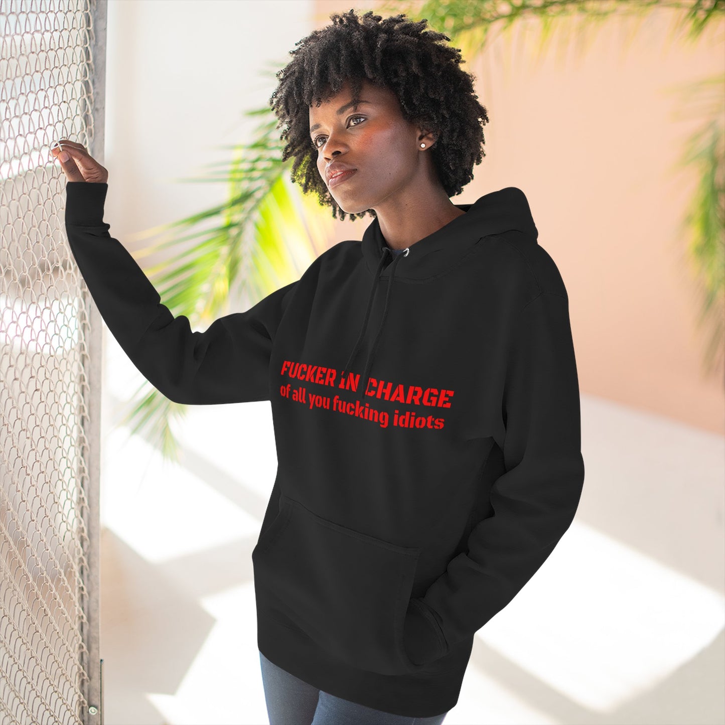 Custom Hoodie for Rayane Three-Panel Fleece Hoodie