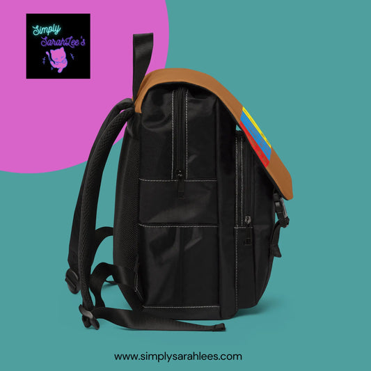 Scientific Periodic Table Elements Nanny Play on word Casual Shoulder Backpack