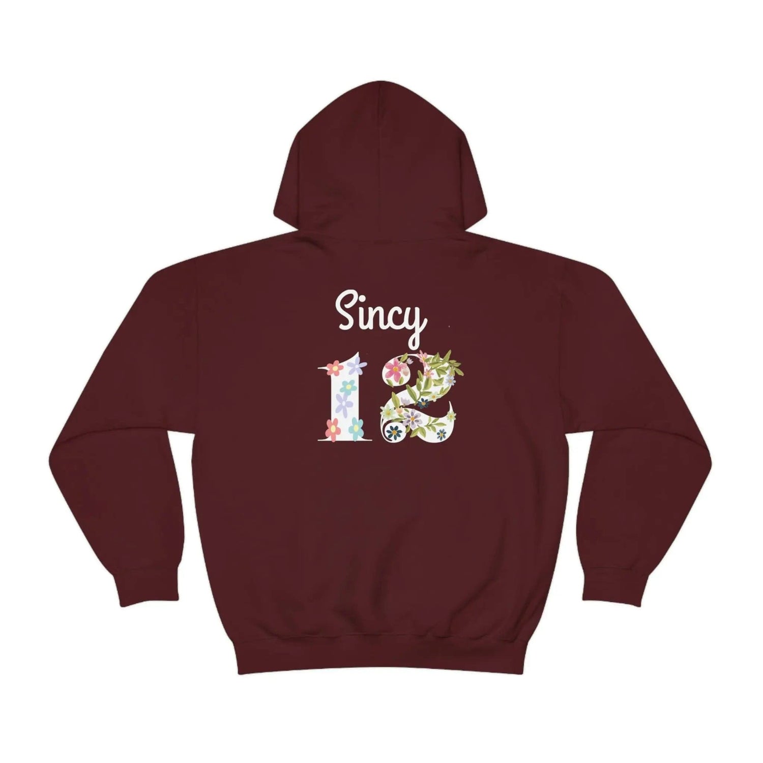 Sincy 12 Unisex Heavy Blend Hooded Sweatshirt *Custom for Elysha